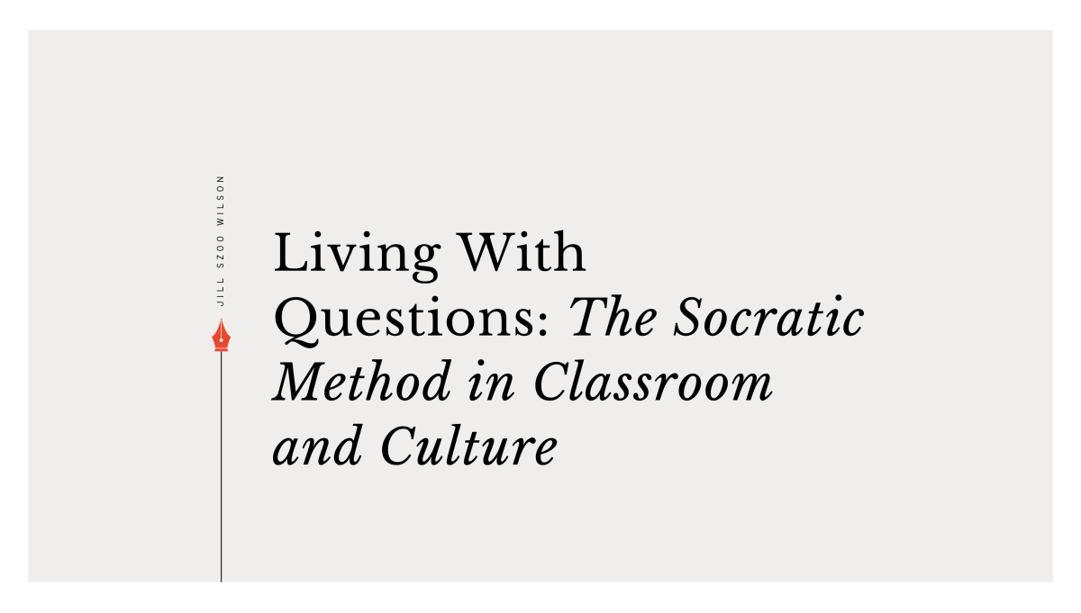 Living With Questions: The Socratic Method in Classroom and&nbsp;Culture