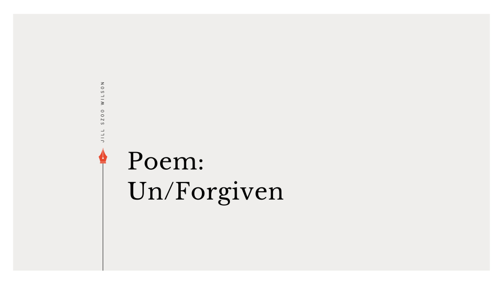 Jill Szoo Wilson poetry
