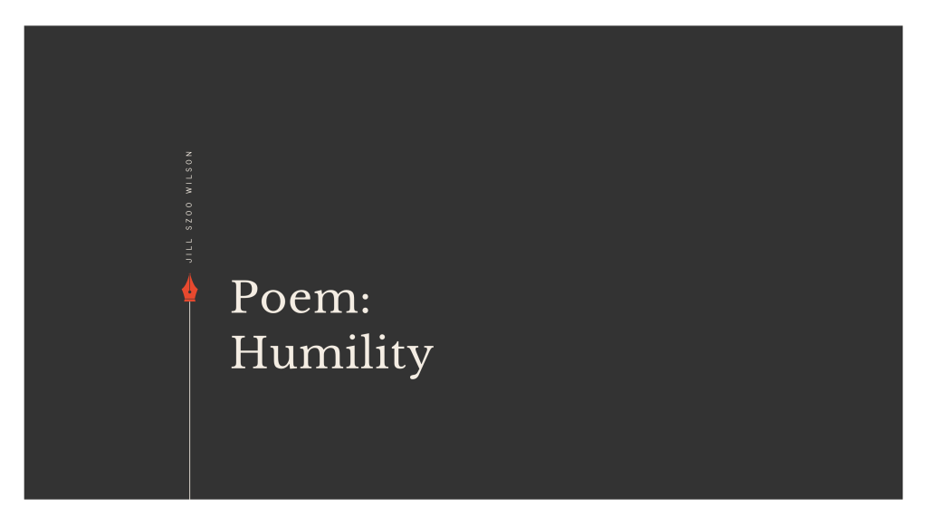 Jill Szoo Wilson poem