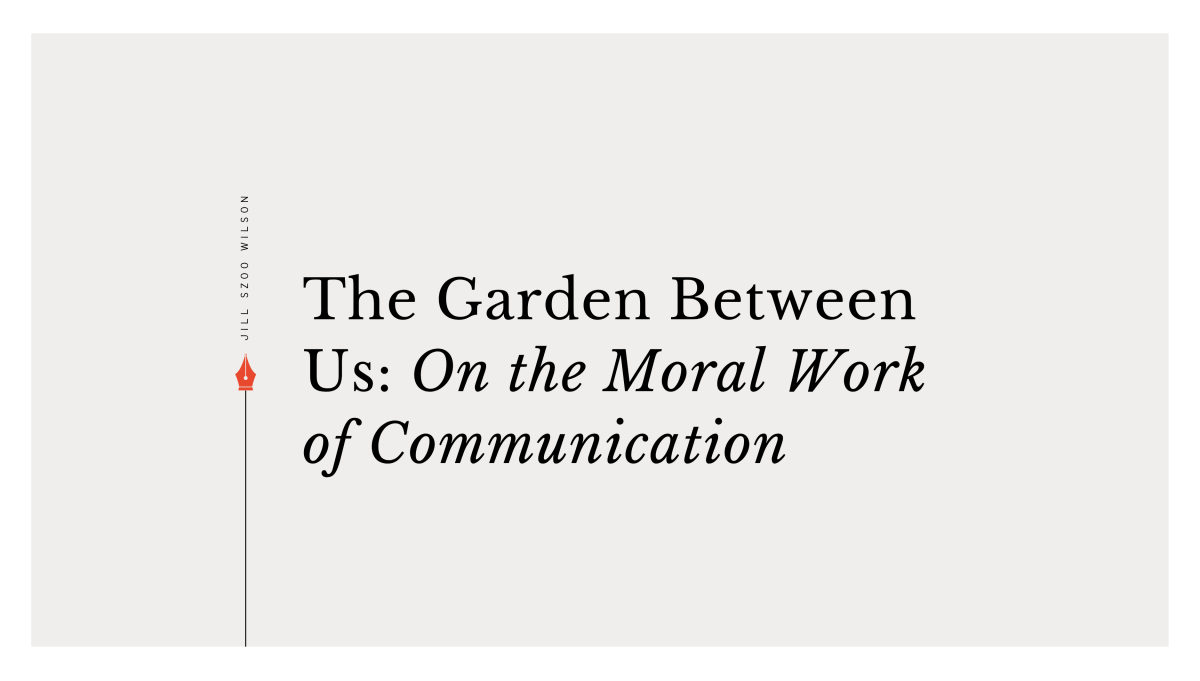 Jill Szoo Wilson essay about communication theory and connection