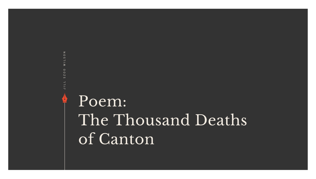 Jill Szoo Wilson poetry