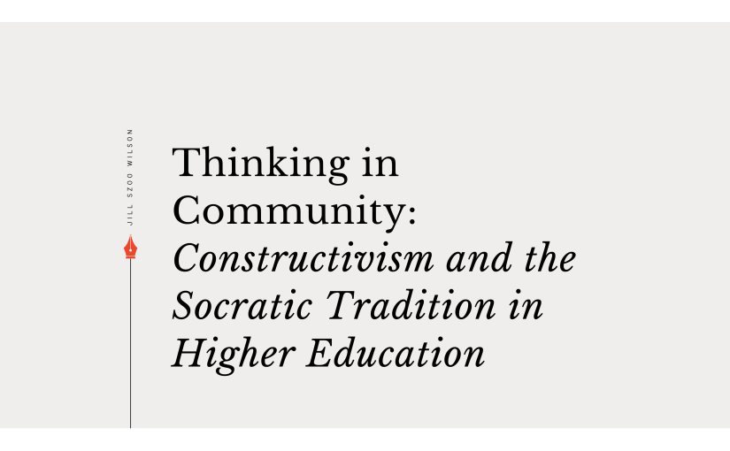 Thinking in Community