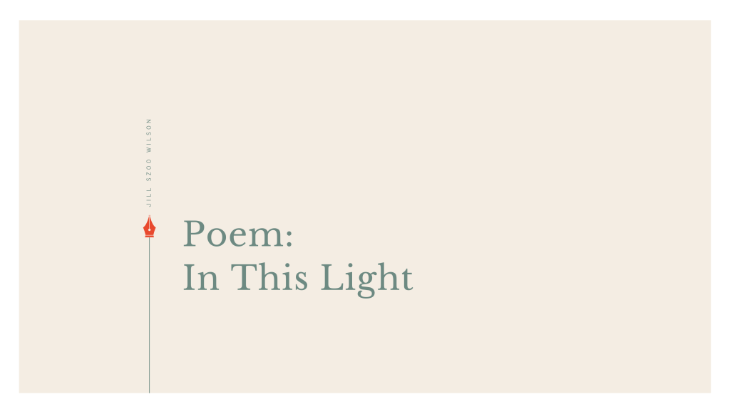 Jill Szoo Wilson poem about the rubber tree