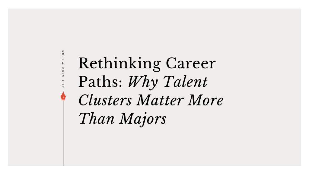Rethinking Career Paths
