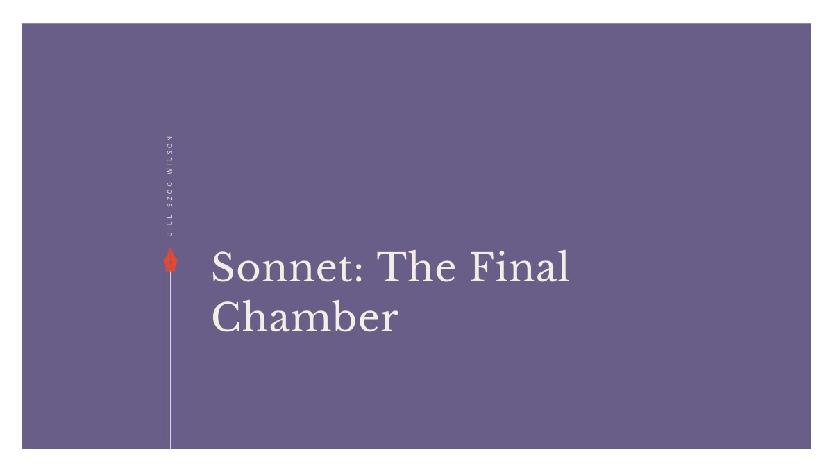 Jill Szoo Wilson sonnet