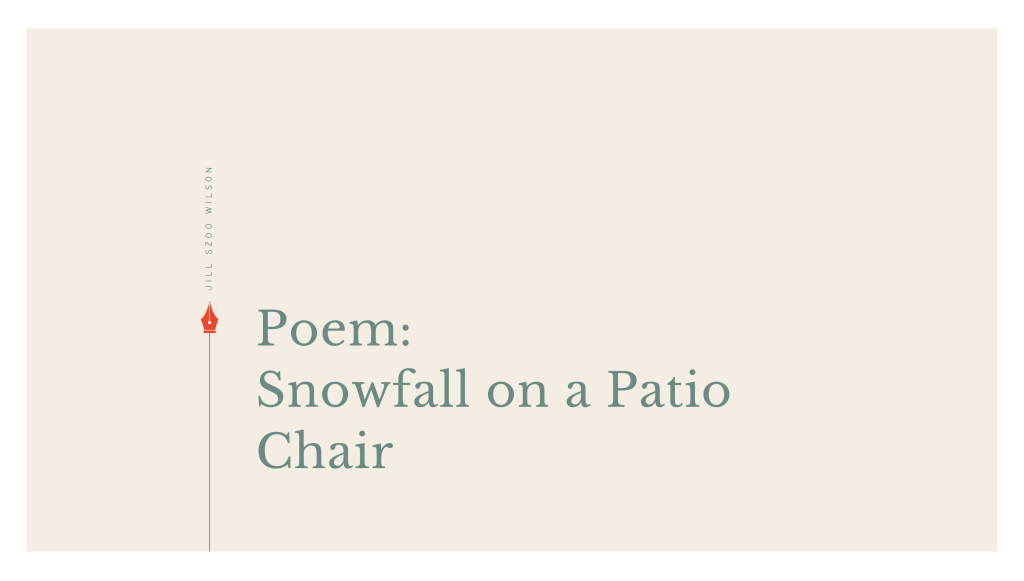 Jill Szoo Wilson poetry