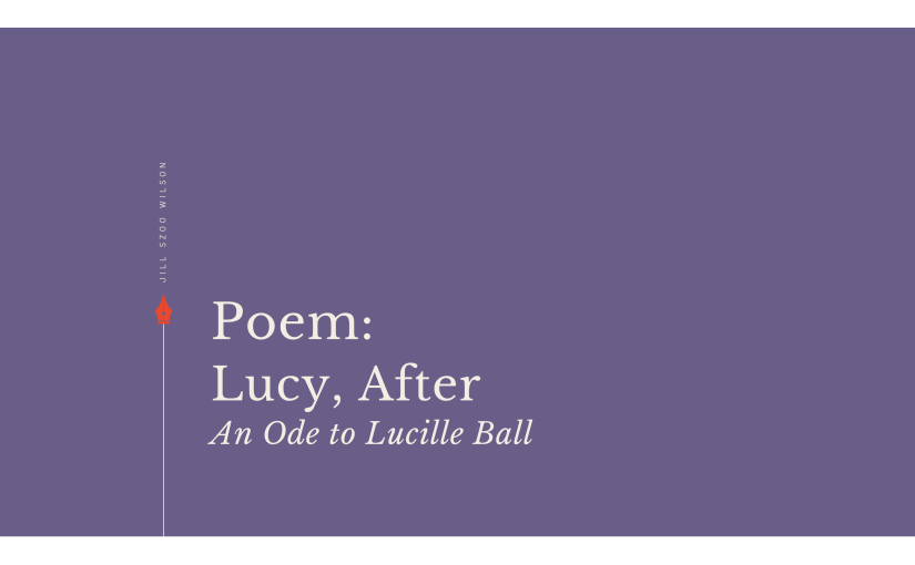 Jill Szoo Wilson Poet